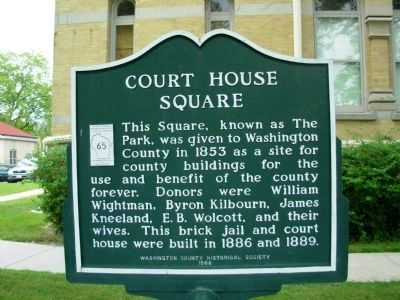 Court House Square Marker image. Click for full size.
