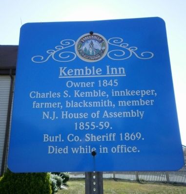 Kemble Inn Marker image. Click for full size.