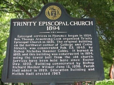Trinity Episcopal Church 1894 Marker image. Click for full size.