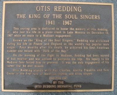 Otis Redding Marker image. Click for full size.