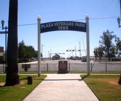 Kerman's Plaza Veterans Park. Click for full size. Kerman's Plaza Veterans Park image. Click for full size.