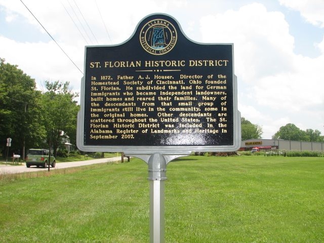 St. Florian Historic District Marker