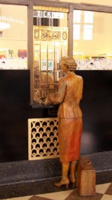 Omaha Union Station Ticket Window. Click for full size. Omaha Union Station Ticket Window image. Click for full size.