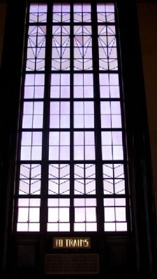 Omaha Union Station South Window. Click for full size. Omaha Union Station South Window image. Click for full size.