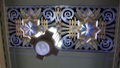 Omaha Union Station Art Deco Feature. Click for full size. Omaha Union Station Art Deco Feature image. Click for full size.