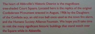 Abbeville Square Marker image. Click for full size.