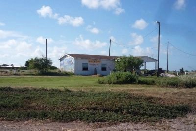 Convenience Store in Boca Chica Village - east of the Camp Belknap Marker image. Click for full size.