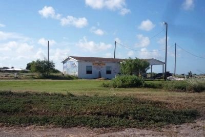 Convenience Store in Boca Chica Village - east of the Camp Belknap Marker. Click for full size. Convenience Store in Boca Chica Village - east of the Camp Belknap Marker image. Click for full size.