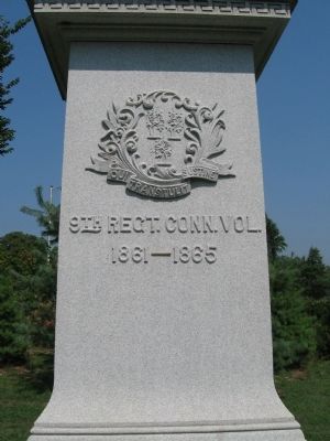 9th Regt. Conn. Vol. Memorial image. Click for full size.