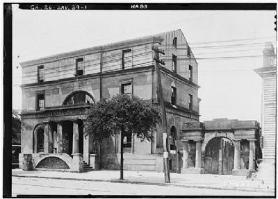 William Scarbrough House, Historic American Engineering Record, HABS GA, 26-SAV, 39-1 image. Click for full size.