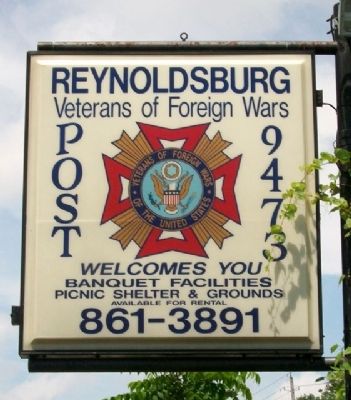 VFW Post 9473 Sign image. Click for full size.