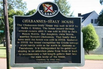 Chabannes - Sealy House Marker Side A image. Click for full size.