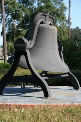 Cast Iron Bell at the Chabannes - Sealy House image. Click for full size.