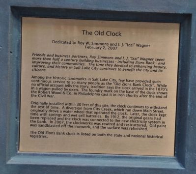 The Old Clock Marker image. Click for full size.