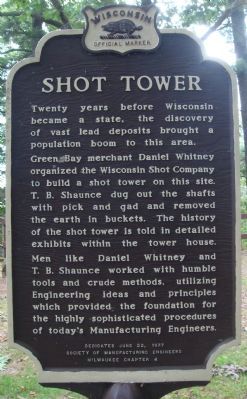 Shot Tower Marker image. Click for full size.