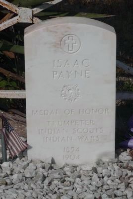 Isaac Payne, Medal of Honor image. Click for full size.