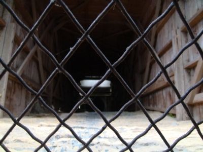 Looking Down the Drop Shaft in the Smelter House image. Click for full size.