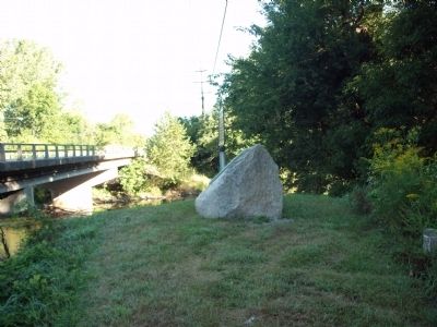 Long View North - - Site of Indian Village Chippewa-Nung Marker image. Click for full size.