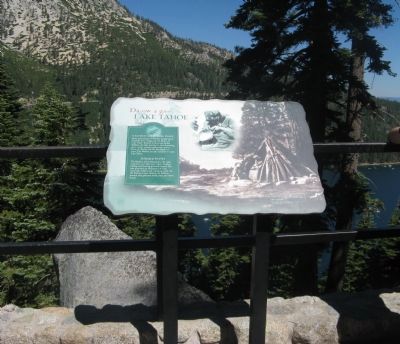Da ow a ga – Lake Tahoe Marker. Click for full size. Da ow a ga – Lake Tahoe Marker image. Click for full size.