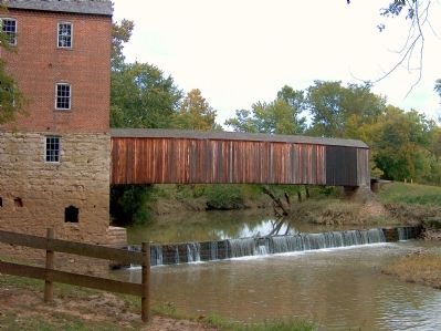 Bollinger Mill and Burfordville Covered Bridge image. Click for full size.