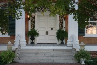 The Friedman Home Front Door image. Click for full size.