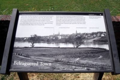 Beleaguered Town Marker image. Click for full size.
