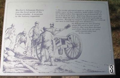 Blocher's Arkansas Battery Marker image. Click for full size.