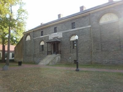 Front of Historic Prison image. Click for full size.