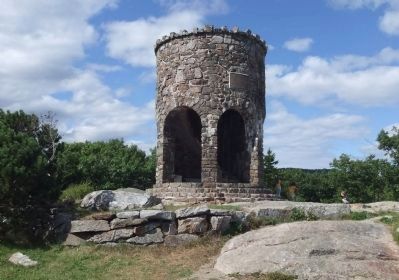 The Tower with Marker. Click for full size. The Tower with Marker image. Click for full size.