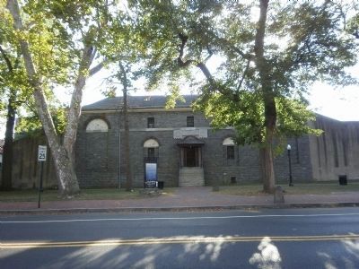 Historic Burlington County Prison Museum and Marker image. Click for full size.