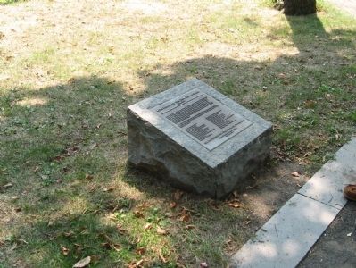 Renovation of the New Haven Green Marker. Click for full size. Renovation of the New Haven Green Marker image. Click for full size.