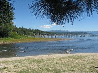 The Truckee River Flowing From Lake Tahoe image. Click for full size.