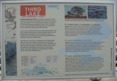 Third Lake Marker image. Click for full size.