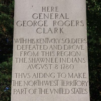 General George Rogers Clark Marker image. Click for full size.