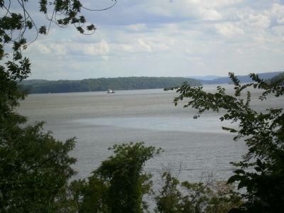 View of the Hudson River From the Marker image. Click for full size.
