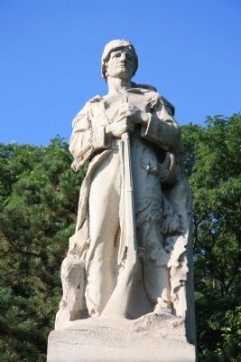 General George Rogers Clark / Tecumseh Marker. Click for full size. General George Rogers Clark / Tecumseh Marker image. Click for full size.