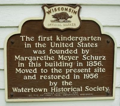 First Kindergarten Marker image. Click for full size.