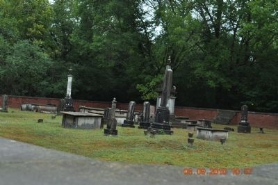 General John Coffee Cemetery showing the inside steps image. Click for full size.