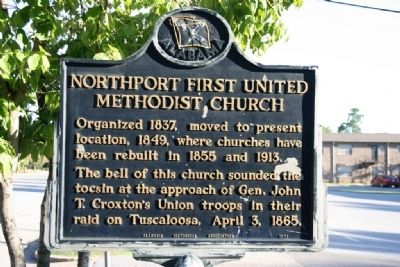 Northport First United Methodist Church Marker image. Click for full size.