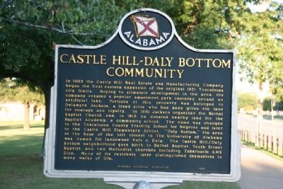 Castle Hill - Daly Bottom Community Marker image. Click for full size.