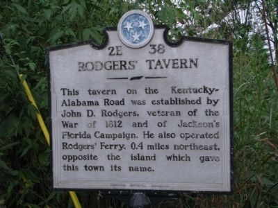 Rodgers' Tavern Marker image. Click for full size.