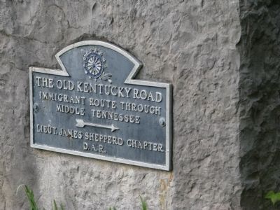 The Old Kentucky Road Marker. Click for full size. The Old Kentucky Road Marker image. Click for full size.
