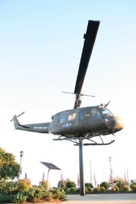Bell UH-1 Iroquois (Huey) and Marker image. Click for full size.