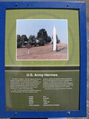 Hermes Guided Missile image. Click for full size.