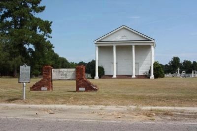 Lynchburg Presbyterian Church and Cemetery , with Marker image. Click for full size.