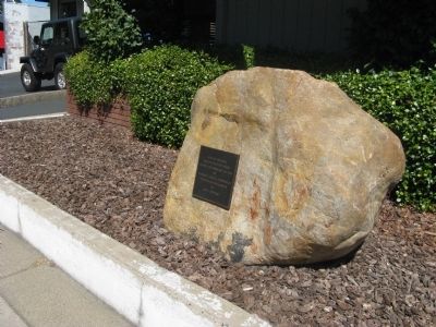 Site of Original Raley’s Grocery Store Marker. Click for full size. Site of Original Raley’s Grocery Store Marker image. Click for full size.