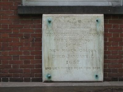 Theophilus Eaton Marker image. Click for full size.