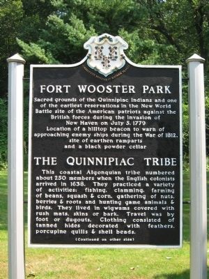 Fort Wooster Park Marker image. Click for full size.