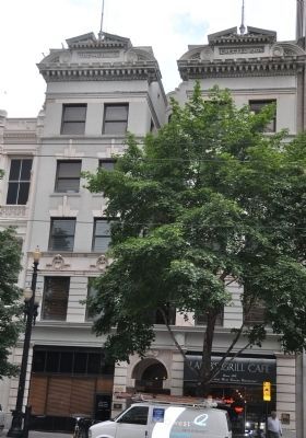Salt Lake Herald Building. Click for full size. Salt Lake Herald Building image. Click for full size.