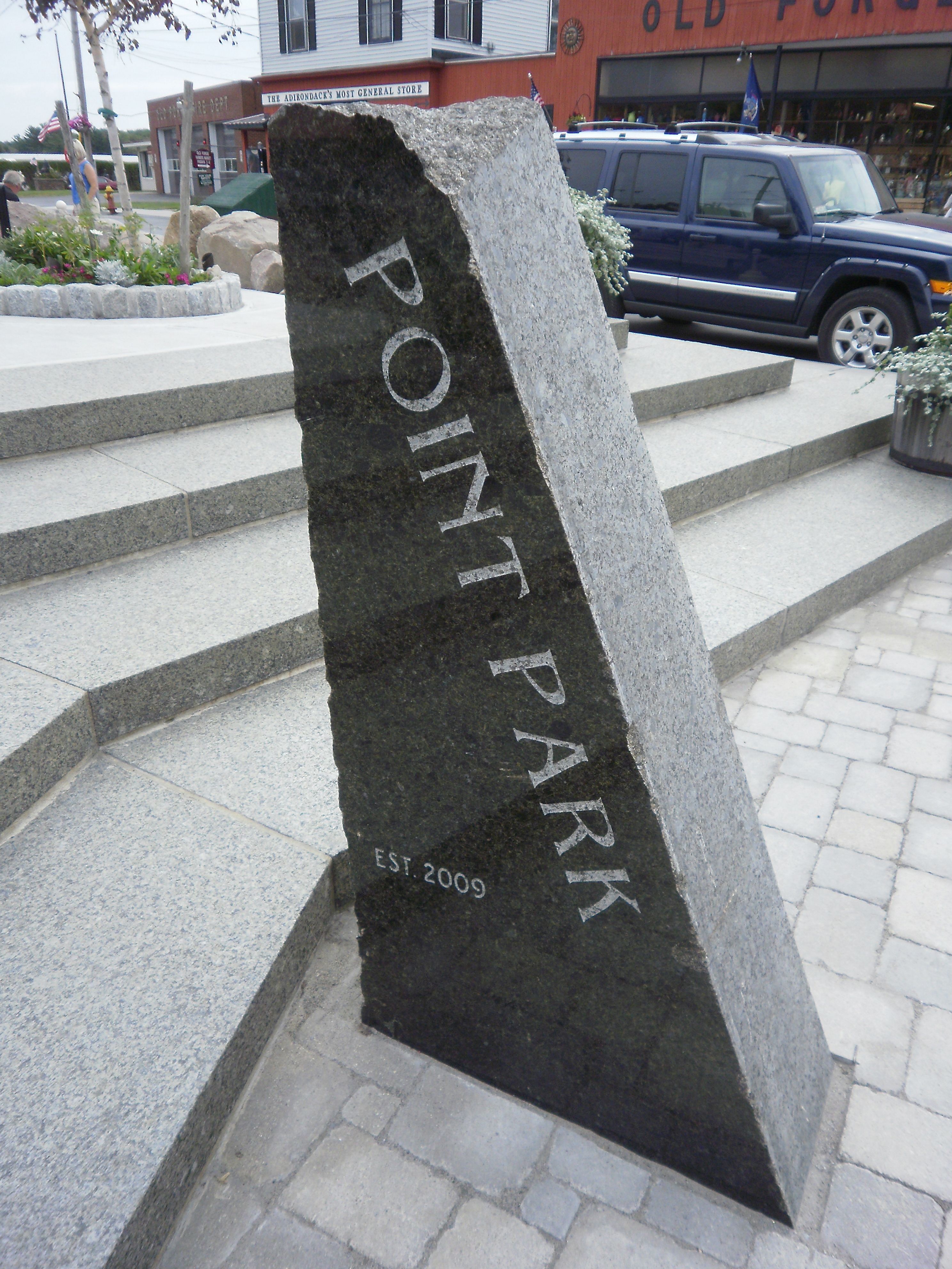 Point Park sign - Est. 2009